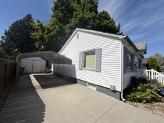 Side Carport and Shed